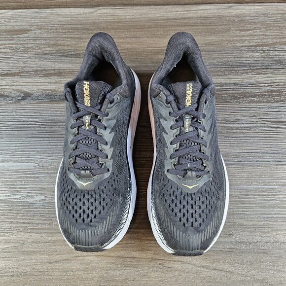 Hoka One One Clifton 7 1110509 BBRNZ Black Bronze Running Shoes - Women's Sz 7.5 - Picture 12 of 16